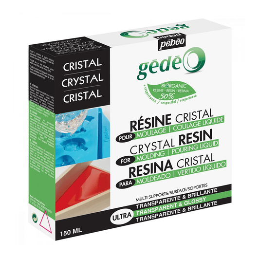 Gedeo Bio-Based Crystal Resin Kit 150ml - Art Academy Direct malta