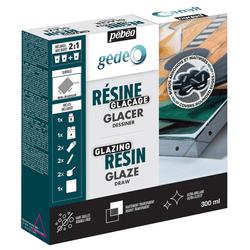 Gedeo Glazing Resin Kit 300ml - Art Academy Direct malta