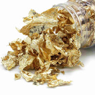 Imitation Gold Flakes, 25g - Art Academy Direct malta