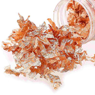 Imitation Rose Gold Flakes, 25g - Art Academy Direct malta