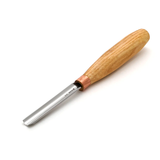 Compact straight rounded chisel. Sweep №9 (K9/10)