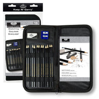 Keep 'n Carry Sketching Set - 16 pc - Art Academy Direct malta