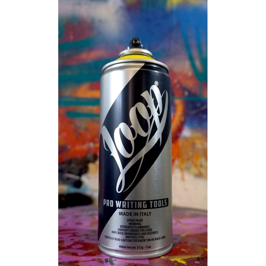 Loop Colors Spray Paint 400ml Black Art Academy Direct