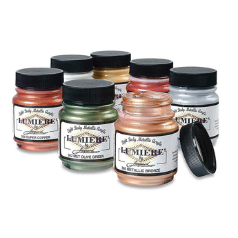 Lumiere Metallic/Pearlescent Acrylic Paints (66ml) - Art Academy Direct malta