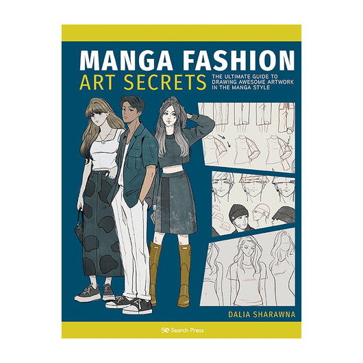 Manga Fashion Art Secrets - Art Academy Direct malta