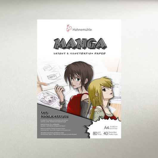 Manga Layout & Illustration Pad (80gsm) - Art Academy Direct malta