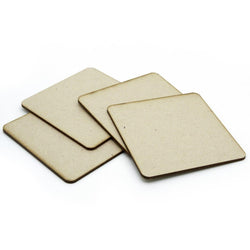 MDF Square Coaster Set of 4 - Art Academy Direct malta