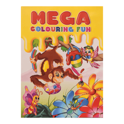 Mega Colouring Book (96 pages) - Art Academy Direct malta