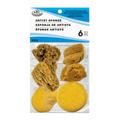 Global Distribution European Art Supplies Natural Sponges Variety Set Co