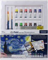 Paint Your Own Canvas Masterpiece "Starry Night" - Art Academy Direct