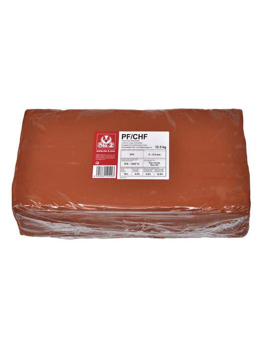 Grogged Red Earthenware Clay 0-0.5mm 12.5kg