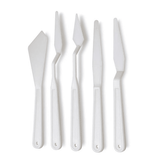 Plastic Palette Knives Set of 5 - Art Academy Direct malta