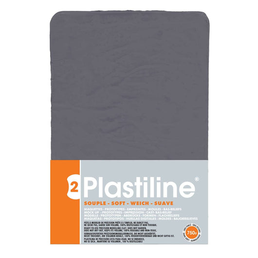 Plastiline, Non-Toxic, Sulphur-Free - Grey (Up to 10kg) - Art Academy Direct malta