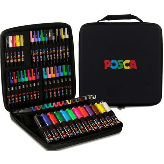 POSCA Case with 60 Colours - Art Academy Direct malta