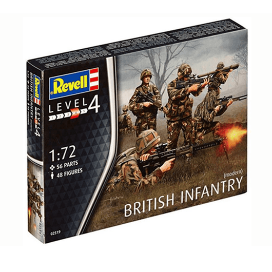 Revell British Infantry (Modern) Model Kit - Art Academy Direct malta