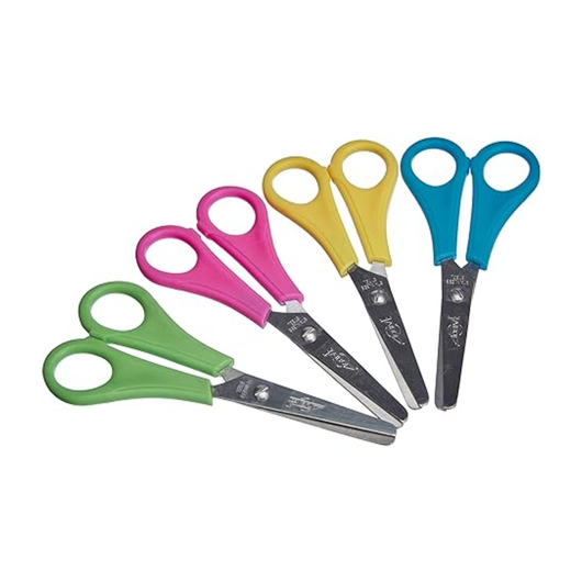 Round Shape Scissors Kids Round Scissors 13cm
