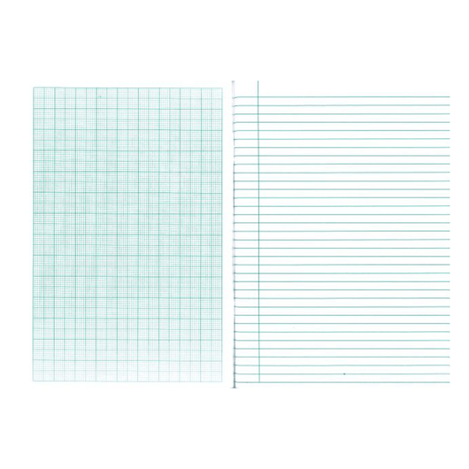 Science Book A4 (Lined + Graph) - Art Academy Direct malta
