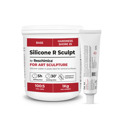 R SCULPT - Silicone rubber paste for sculptors, for vertical applications