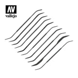 Set of 10 Curved Files - Art Academy Direct malta