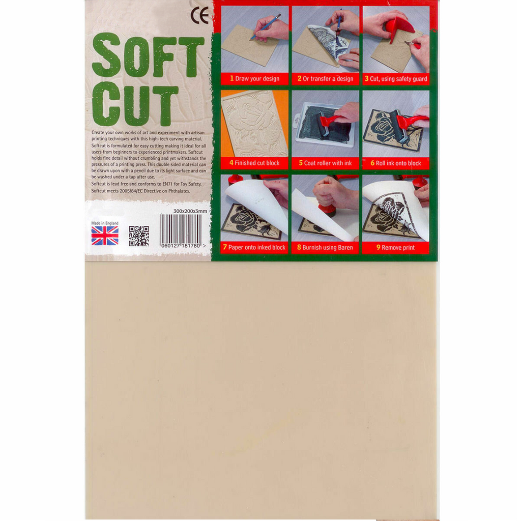 SoftCut Lino Printing Sheet Art Academy Direct