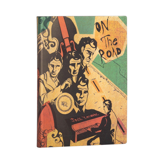Softcover FLEXI, On the Road, Jack Kerouac, Midi, Lined - Art Academy Direct malta