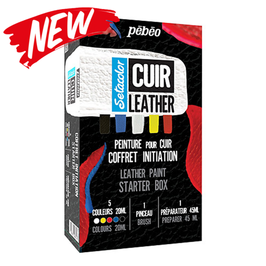 Setacolor Leather Painting - Starter Kit 1