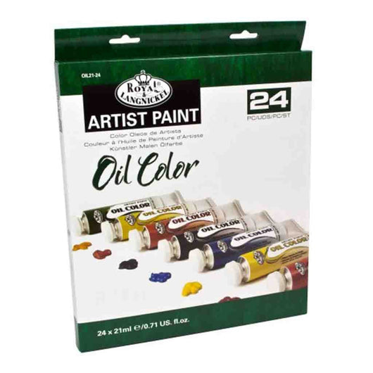 Student's Oil Paint Set (21ml) x 24 colours - Art Academy Direct