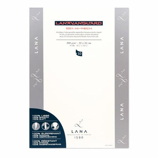 Vanguard Paper, 200gsm, Single Sheets 50 x 70cm (Similar to Yupo) - Art Academy Direct