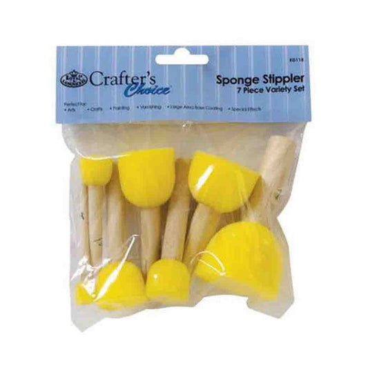 Variety Sponge Stippler Set 7 piece - Art Academy Direct