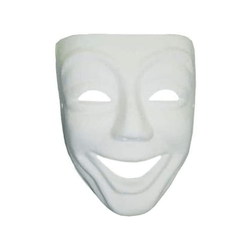 Venice Smile Plaster Mask to Decorate - Art Academy Direct malta