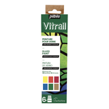 Vitrail Glass Paints Initiation Set of 6 x 20ml - Art Academy Direct malta