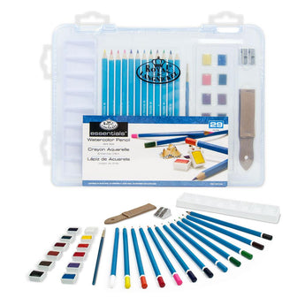 Watercolour Drawing Art Set 29 pieces - Art Academy Direct