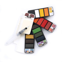 Watercolour Travel Flipkit (18 Colours) - Art Academy Direct malta