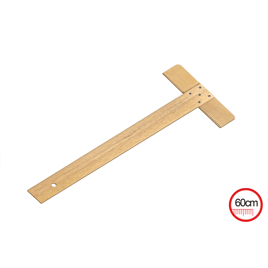 Wooden T-Square 60cm - Art Academy Direct